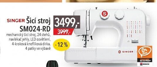 Šicí stroj Singer SM024RD