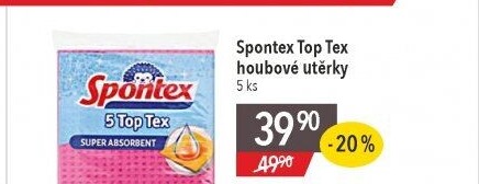 Utěrka houbová Top Tex Spontex