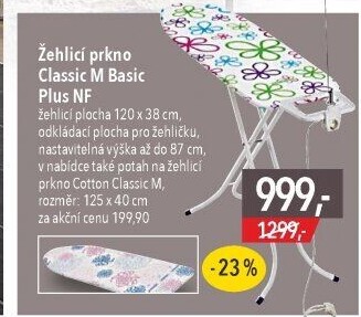 Žehlicí prkno Classic M Basic Plus Leifheit