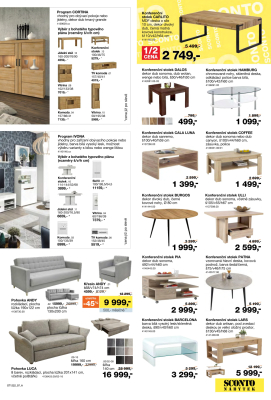 akční leták Sconto nábytek 23.9.2022-13.10.2022