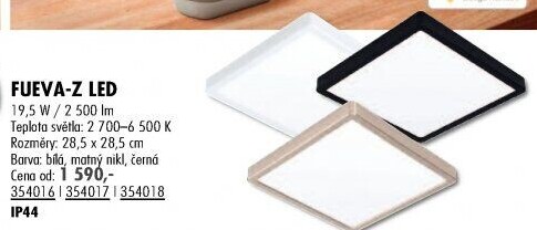 LED stropní osvětlení Fueva-Z Eglo