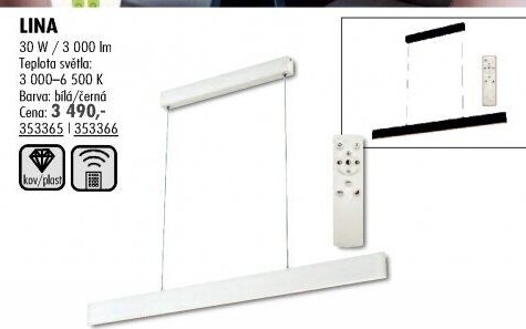 LED závěsné svítidlo Lina