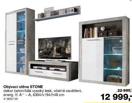 Obývací stěna Stone
