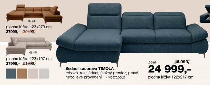 Sedací souprava Timola