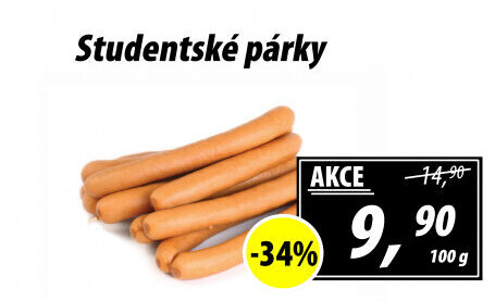 Párky studentské