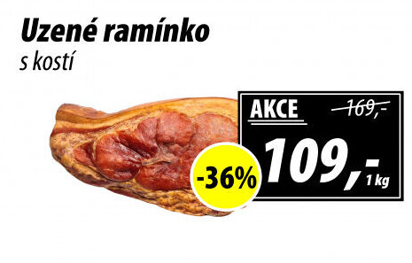Uzené ramínko s kostí