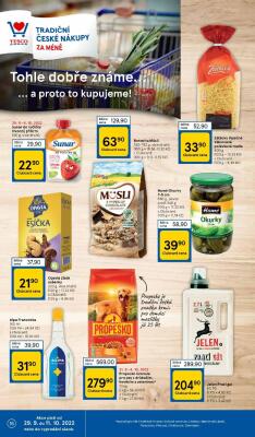 akční leták Tesco 29.9.2022-4.10.2022