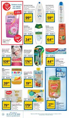 akční leták Tesco 29.9.2022-4.10.2022