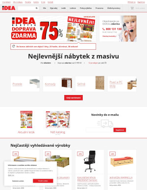 akční leták IDEA nábytek 27.9.2022-3.10.2022