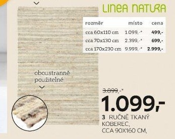 RUČNĚ TKANÝ KOBEREC