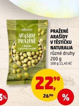 Arašídy v těstíčku Naturalia