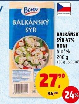 Balkánský sýr Boni