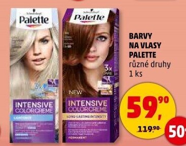 Barvy na vlasy Palette Schwarzkopf