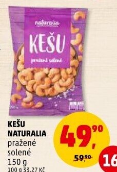 Kešu pražené Naturalia