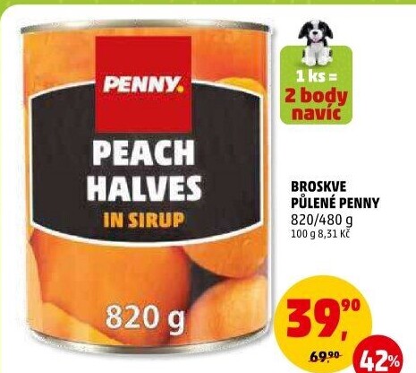 Kompot broskve Penny
