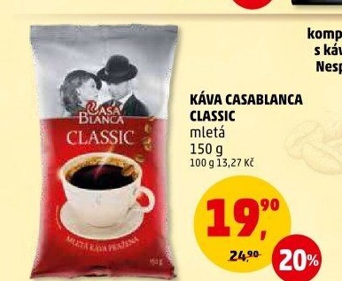 Mletá káva Casablanca