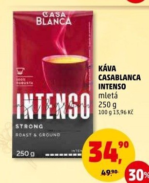Mletá káva Intenso Casablanca