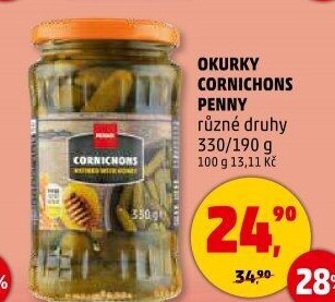 Okurky Cornichons Penny