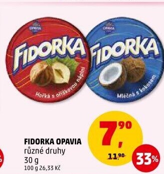 Oplatky Fidorka Opavia