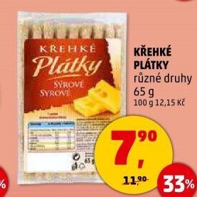 Plátky křehké Michelské pekárny