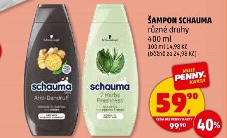 Šampon Schauma Schwarzkopf