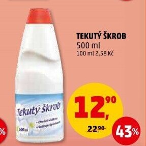 Škrob tekutý