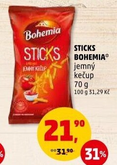 Snack Sticks Bohemia Chips