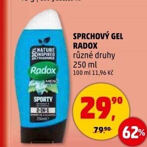 Sprchový gel Radox