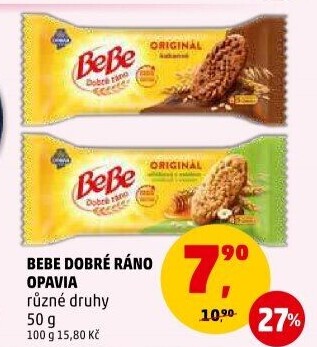 Sušenky BeBe Dobré ráno Opavia