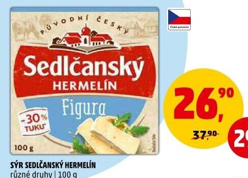Sýr Hermelín Sedlčanský