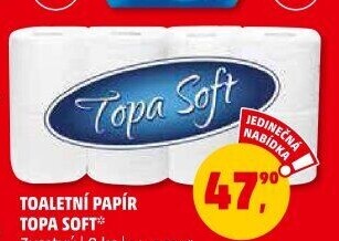 Toaletní papír 3vrstvý Topa Soft