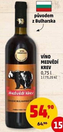 Vína Medvědí krev