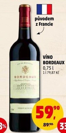 Víno Bordeaux