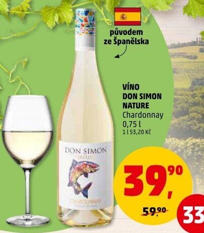 Víno Chardonnay Don Simon