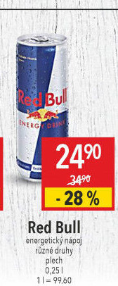 Energetický nápoj Red Bull