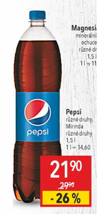 Limonáda Pepsi