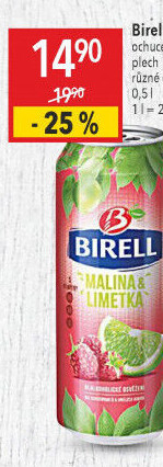 Nealkoholické pivo ochucené Birell