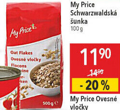 Ovesné vločky My Price