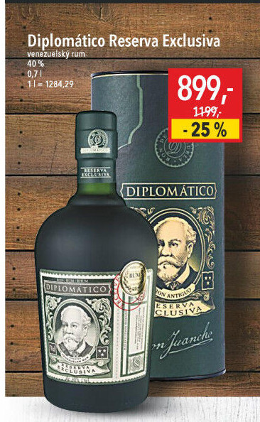 Rum 12 YO Reserva Exclusiva Diplomatico