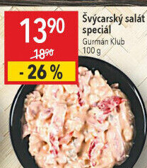 Salát švýcarský speciál