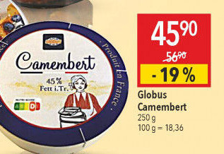 Sýr Camembert Globus