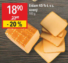 Sýr Eidam uzený 45%