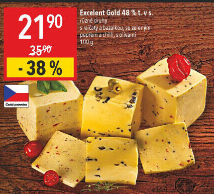 Sýr Excelent Gold Moravia