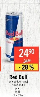 Energetický nápoj Red Bull