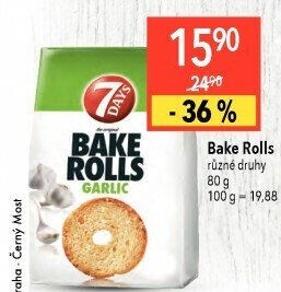 Krekry Bake rolls 7 Days