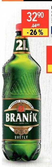 Pivo světlé výčepní 10° Braník