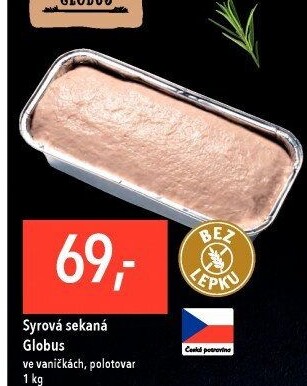 Sekaná syrová Globus