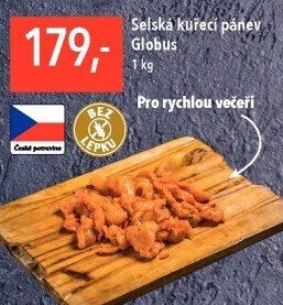Selská kuřecí pánev Globus