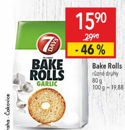 Krekry Bake rolls 7 Days