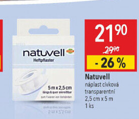 Náplast Natuvell